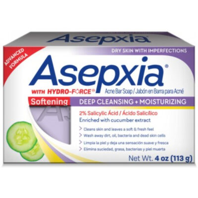 Asepxia Softning Acne Bar Soap 4oz - Image 1