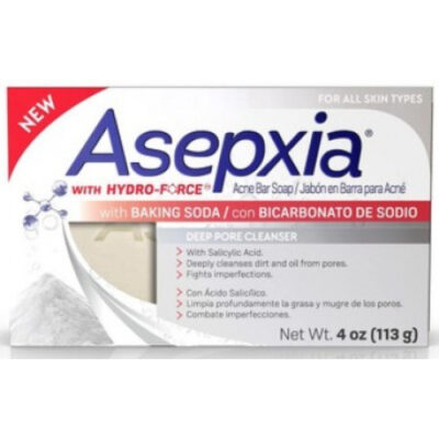 Asepxia w Baking Soda Acne Bar Soap 4oz - Image 1