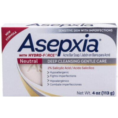 Asepxia Neutral Acne Bar Soap 4oz - Image 1