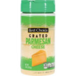 Best Choice Grated Parmesan Cheese 8oz