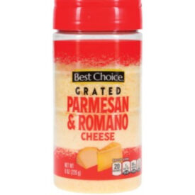 Best Choice Grated Parmesan & Roman Cheese 8oz