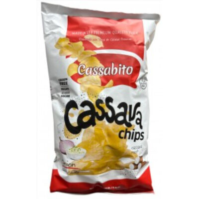 Cassabito Cassava Chips con Cebolla 180g - Image 1