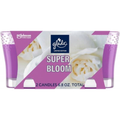 Glade Scented Candles Super Bloom Twin Pack 6.8oz - Image 1