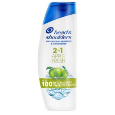 Head & Shoulders 2 in 1 Apple Fresh 330ml - Image 1