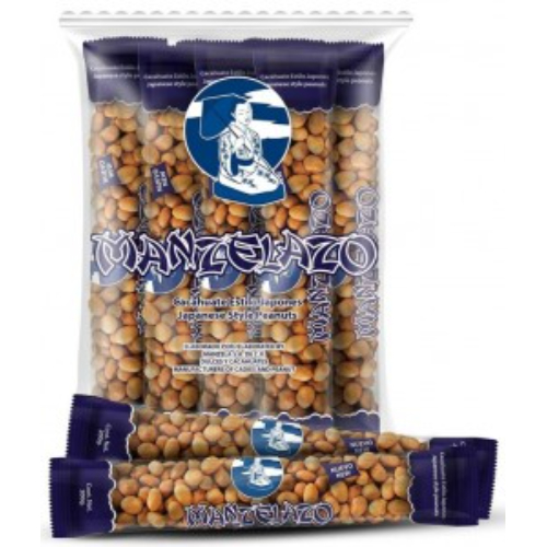 manzelazocacahuates.jpg Manzelazo Cacahuates Estilo Japones 10pk 6.35oz (180g) - Image 1