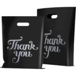 Thank You T-Shirt Small Black Bags 1/9