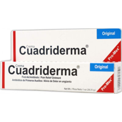 Cuadriderma Original Cream First Aid Antibiotic 1oz - Image 1