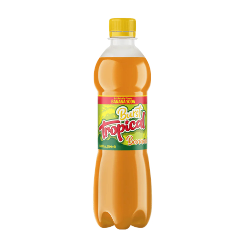bursttropical.jpg Burst Tropical Banana Soda (16.9oz) 500ml - Image 1