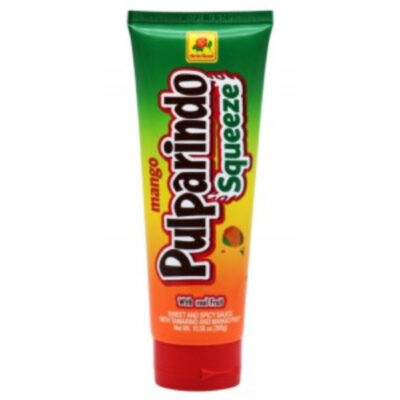 De La Rosa Tamarind Mango Pulparindo Squeeze 10.58oz - Image 1
