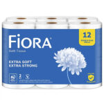 Fiora Bath Tissue 214 Sheet 12 Roll