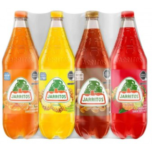 jarritosvarietypack.jpg Jarritos Variety Pack Tamarind/Mandarina/Pina/Frutti 2L - Image 1