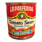 La Preferida Tomato Sauce Spanish Style Low Sodium 8oz