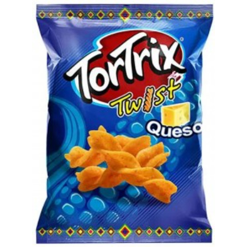 tortrixtwistqueso.jpg Tortrix Twist Queso Chips (180g) 6.35oz - Image 1