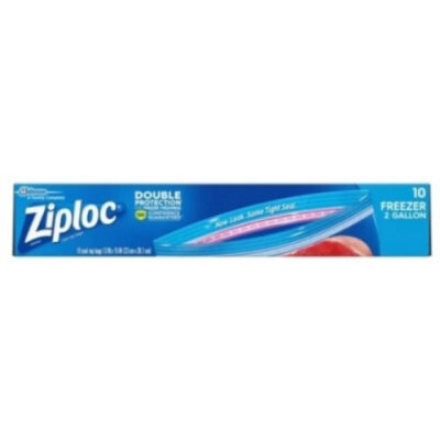 Ziploc Freezer 2 Gallon 10ct - Image 1