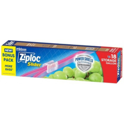 Ziploc Storage Slider Gallon 18ct - Image 1
