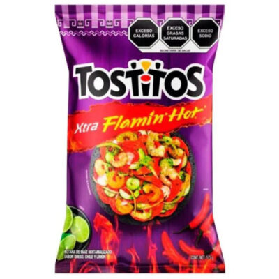 Sabritas Tostitos Xtra Flamin Hot 175g - Image 1