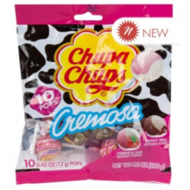 Chupa Chups Cremosa Lollipops 10pc 4.2oz