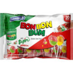Colombina Bon Bon Bum Bubble Gum Pops With Tajin 20pc 12oz