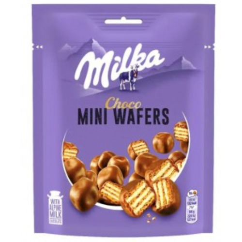 milkachocominiwafer.jpg Milka Choco Mini Wafers 110g - Image 1