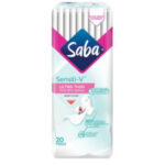 Saba Sensiti-V Ultra Ultra Thin Pads With Wings 20ct