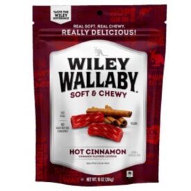 Wiley Wallaby Hot Cinnamon Licorice 10oz*