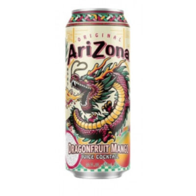 Arizona Dragonfruit Mango Juice Cocktail 22oz - Image 1