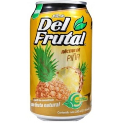 Del Frutal Pineapple Nectar 11.16oz - Image 1