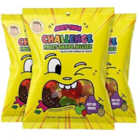 Juicy Chew Challenge Fruit Shape Jellies 9.85oz 7pk