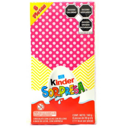 kinderbarbie.jpg Kinder Sorpresa Barbie 8ct - Image 1