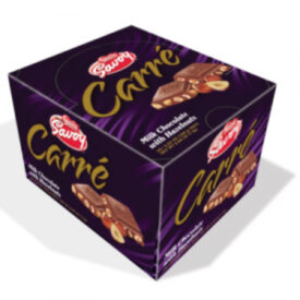 Nestle Savoy Carre Milk Choco w/ Hazelnuts 10pk 3.52oz