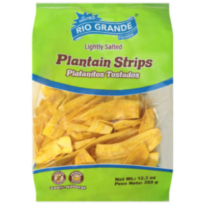 Rio Grande Plantain Strips Lightly Salted 12.3oz - Image 1