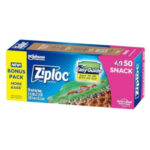 Ziploc Snack Size Bags 50ct