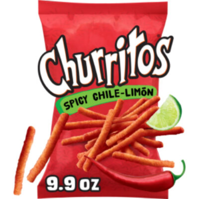 Barcel Churritos Spicy Chile Limon 9.9oz - Image 1