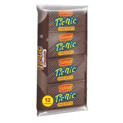 Diana Picnic Chocolate Sugar Wafers 12ct 0.6oz - Image 1
