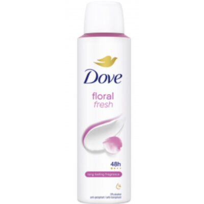 Dove Body Spray Floral Fresh 150ml - Image 1