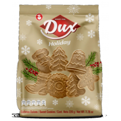 duxholiaycookies7.76oz.jpg Dux Holiday Cookies 7.76oz - Image 1