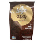 Lago Party Wafers Double Chocolate 7.76oz
