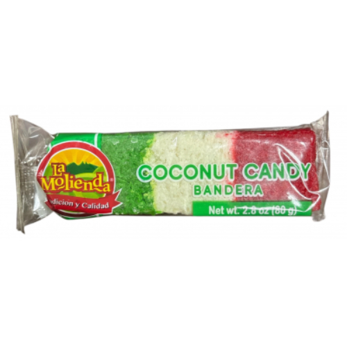 lamoliendacoconutcandy.jpg La Molienda Coconut Candy Bandera 36pc 2.8oz - Image 1