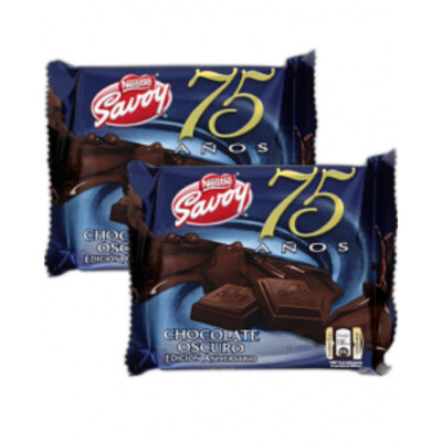 Nestle Savoy Chocolate Oscuro Dark Chocolate 10pk 3.52oz - Image 1