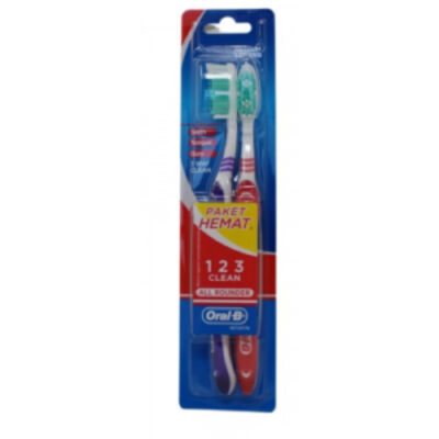 Oral-B Toothbrush All Rounder Medium 2pk - Image 1