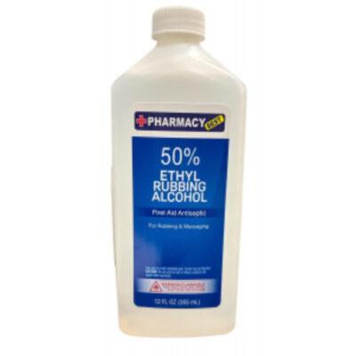 Pharmacy Best 50% Ethyl Rubbing Alcohol 12oz - Image 1