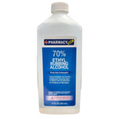 Pharmacy Best 70% Ethyl Rubbing Alcohol 12oz - Image 1
