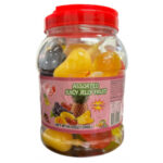 Twin Rabbit Jelly Fruit Jar 45.5oz