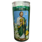 Veladora 14 Dias San Judas Tadeo Verde