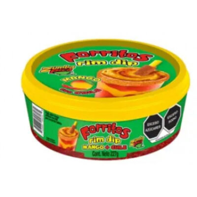 Zumba Pica Forritos Mango Chili Rim Dips 8oz - Image 1