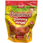 De la Rosa Pulparindo Gummy Rings Mango 9oz