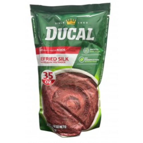 ducalrefriedredbeanssilk.jpg Ducal Refried Red Beans Silk 35oz - Image 1