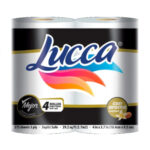 Lucca 4 Rolls 275 sheets 3ply