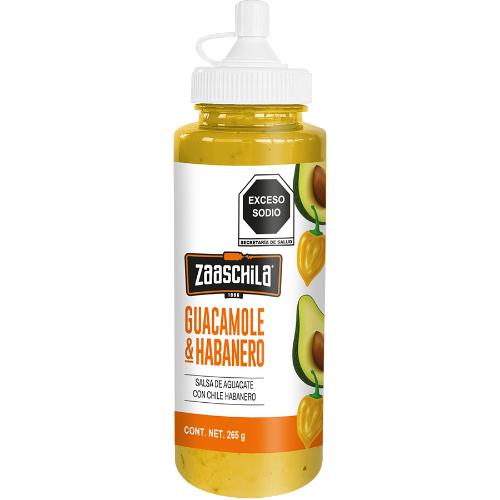 zaaschilla4.jpg Zaaschila Salsa Guacamole & Habanero Extra Hot 9.35oz - Image 1