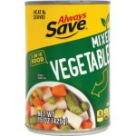 Always Save Mixed Vegetables 15oz